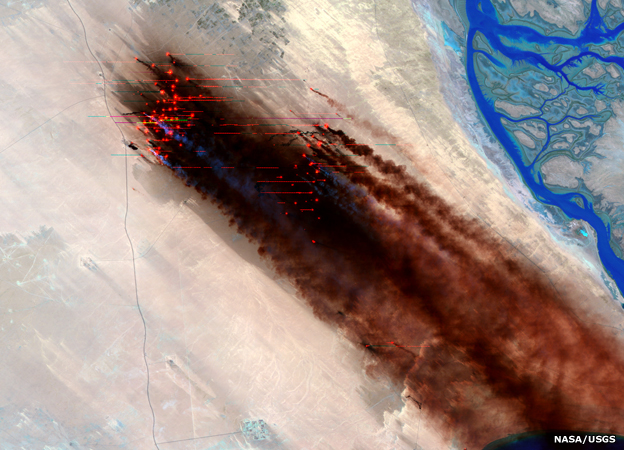 Kuwait fires
